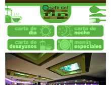 Tablet Screenshot of cafedelfin.com